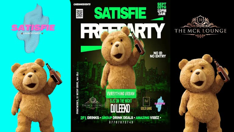 🙋‍♂️Satisfie Party | SATISFIE WALM UP 👀 | Followed by RedCup AfterParty 🥤