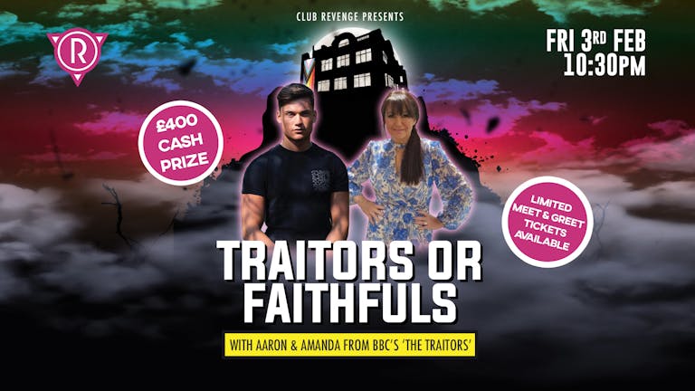 'Traitors & Faithfuls' with Aaron & Amanda from BBC's 'The Traitors'