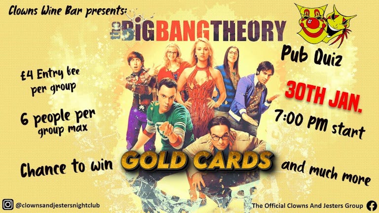 Big Bang Theory Quiz - January 2023