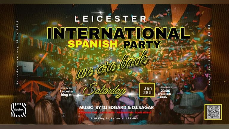 Leicester International Spanish Party-28th January 