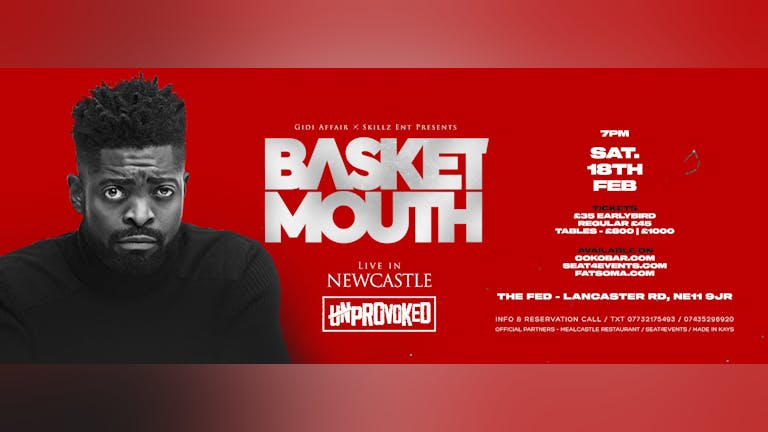 Basketmouth Live In Newcastle | Unprovoked 