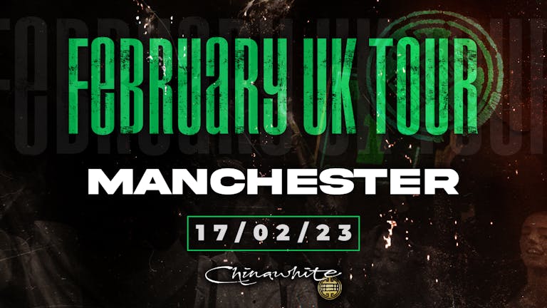 DXPE UK TOUR | MANCHESTER | FRIDAY 17TH FEBRUARY