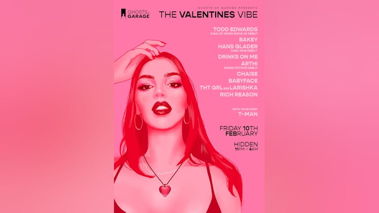 TONIGHT - GHOSTS OF GARAGE PRESENTS: The Valentines Vibe