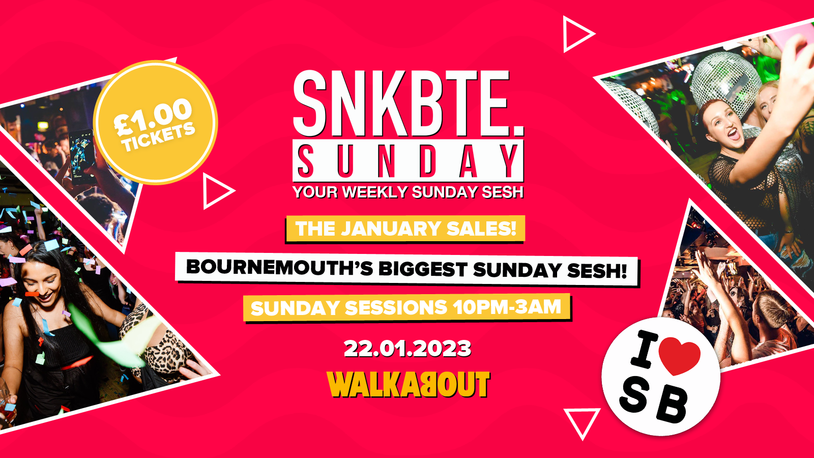 Snakebite Sundays @Walkabout // The January Sales!