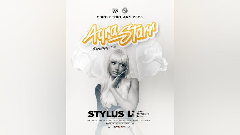 AYRA STARR LIVE IN LEEDS