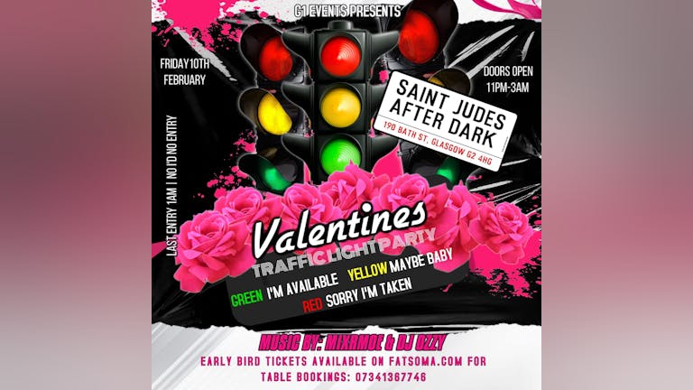 Valentines Traffic light Party 