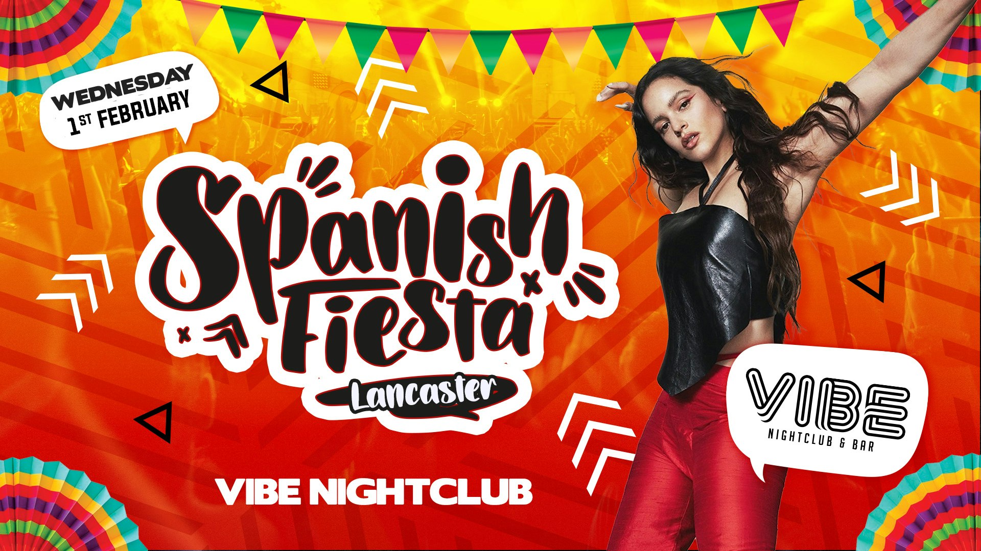 Spanish Fiesta Lancaster – Wednesday 1st February  / VIBE