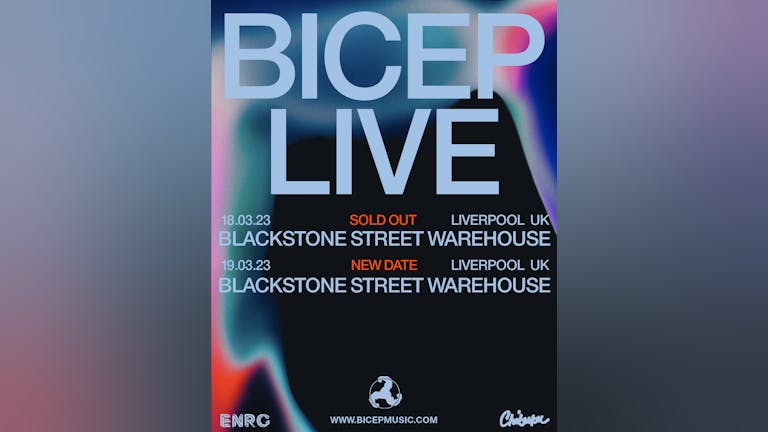 NEW DATE ADDED - ENRG x Chibuku presents BICEP LIVE - Blackstone Street Warehouse, Liverpool