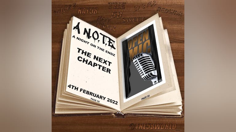 The Next Chapter: A N.O.T.E 