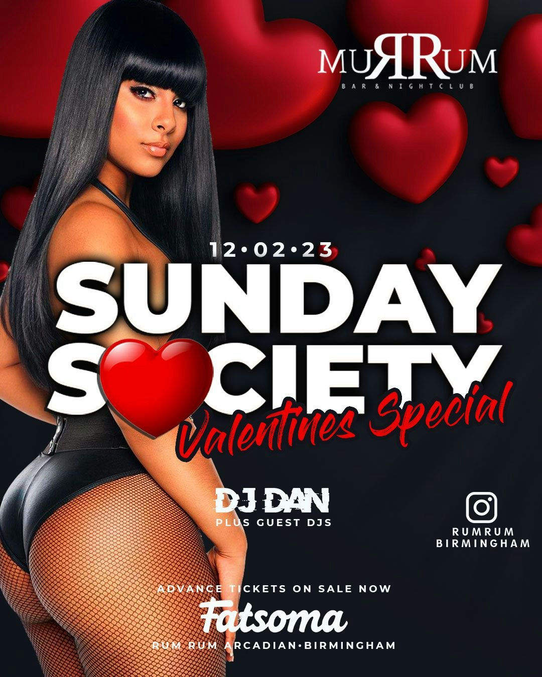 SUNDAY SOCIETY VALENTINES SPECIAL AT RUMRUM
