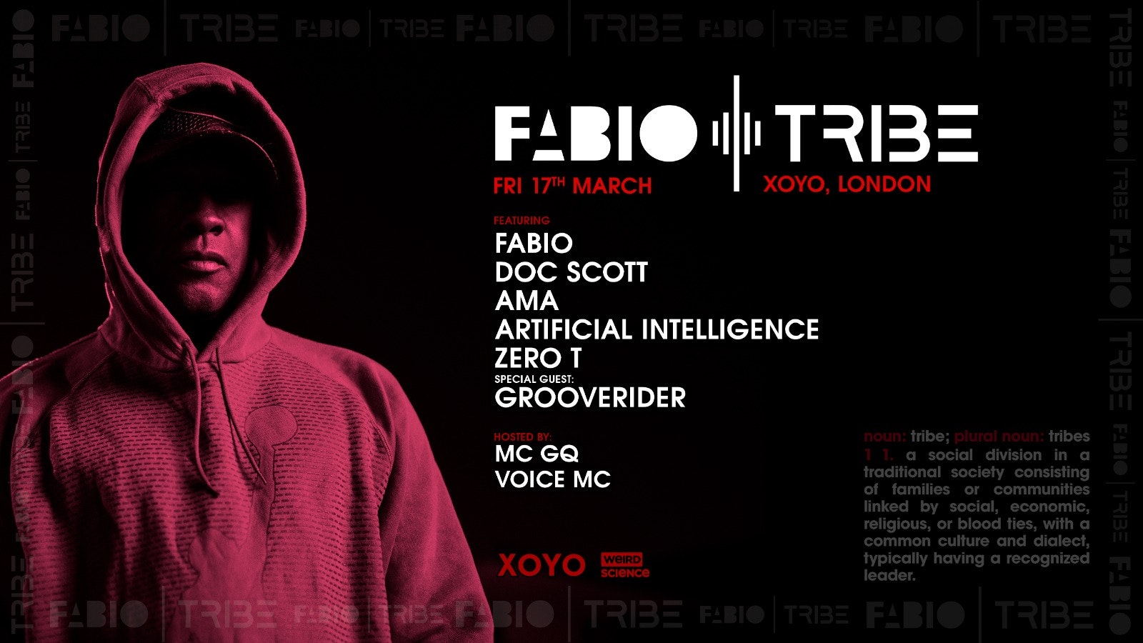 Fabio presents… TRIBE