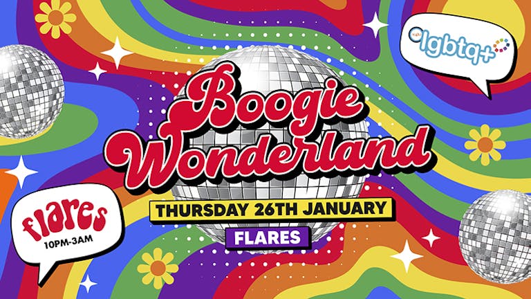 BOOGIE WONDERLAND - Thursday at Flares
