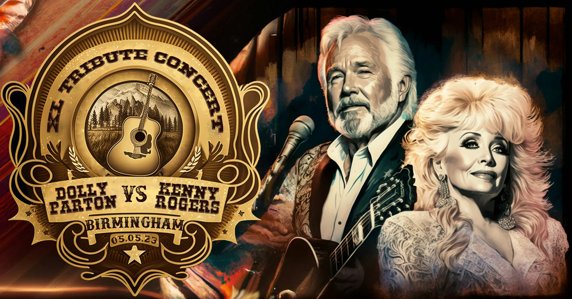 Dolly Parton Vs Kenny Rogers – XL Tribute Concert – Birmingham
