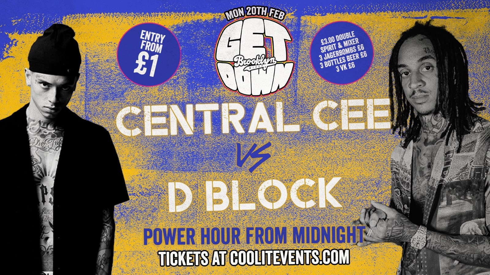 Get Down Mondays : Central Cee Vs D Block : Power Hour
