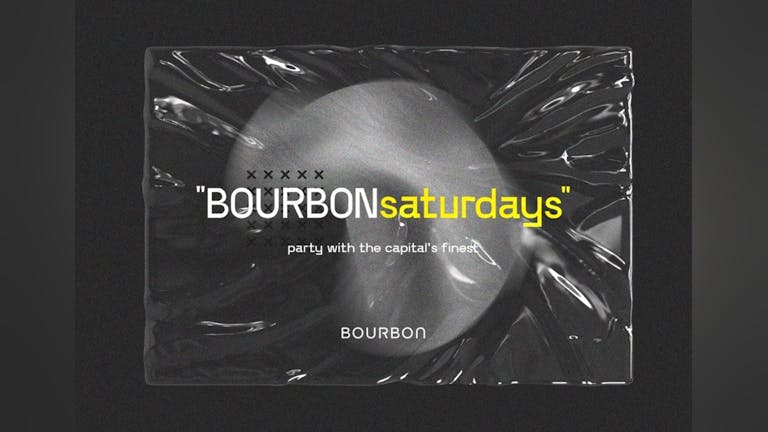 Bourbon Saturday // DJ Hurrican x // Cirque //
