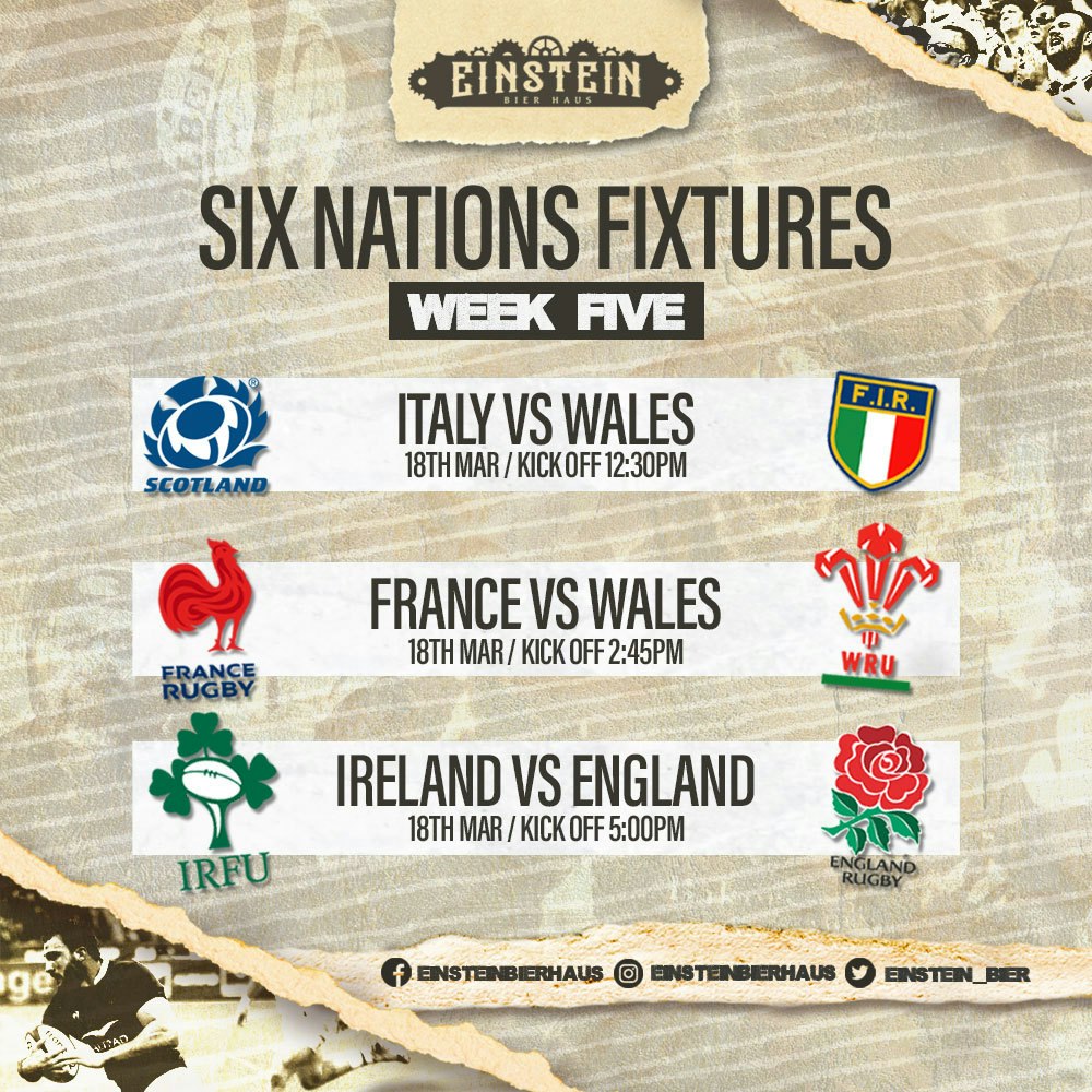 Six Nations Game Showings