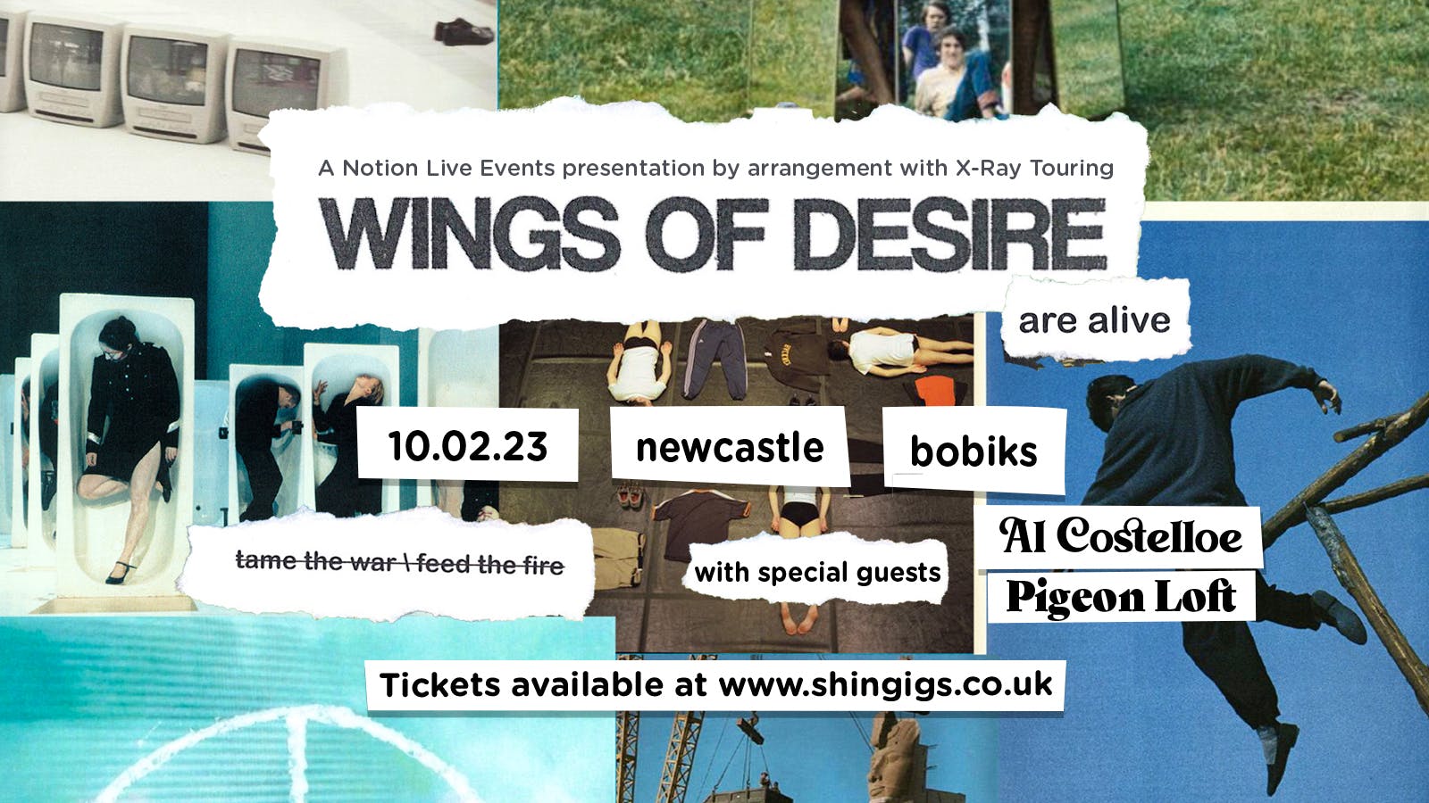 Wings of Desire + Al Costelloe & Pigeon Loft