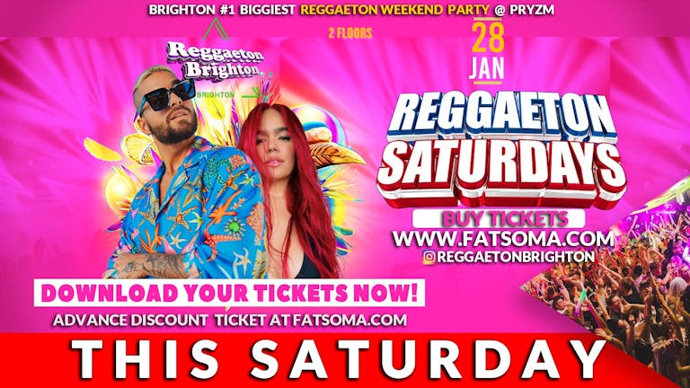 REGGAETON International Party | @ PRYZM Brighton | 28-01-23