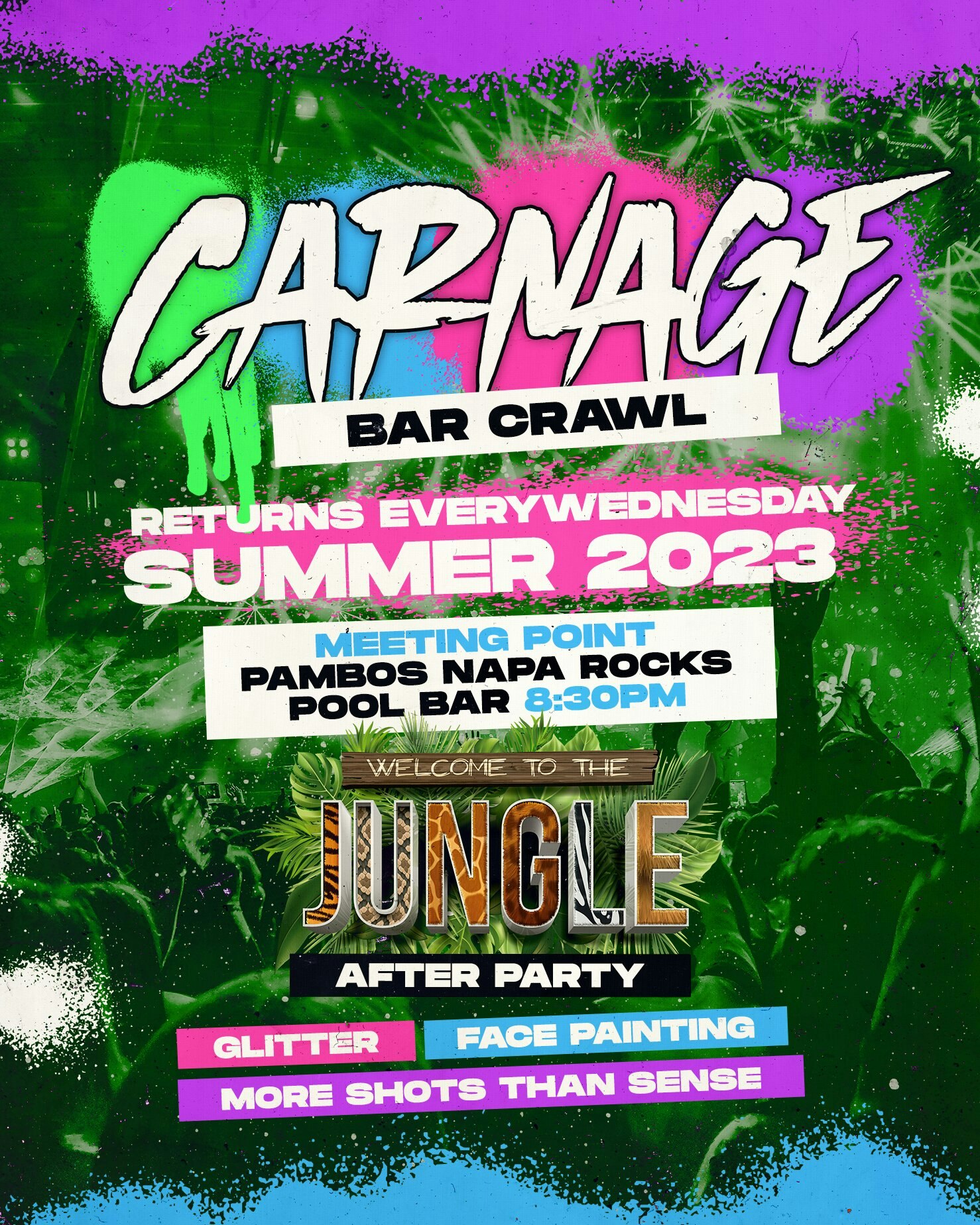 Carnage Bar Crawl 02/08/23