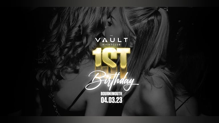 THE VAULT TURNS 1 - Our First Birthday Party