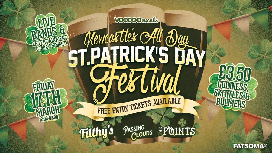 Newcastle’s St. Patrick’s Day Festival ☘️