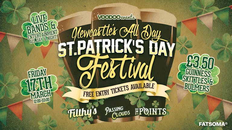 Newcastle's St. Patrick's Day Festival ☘️