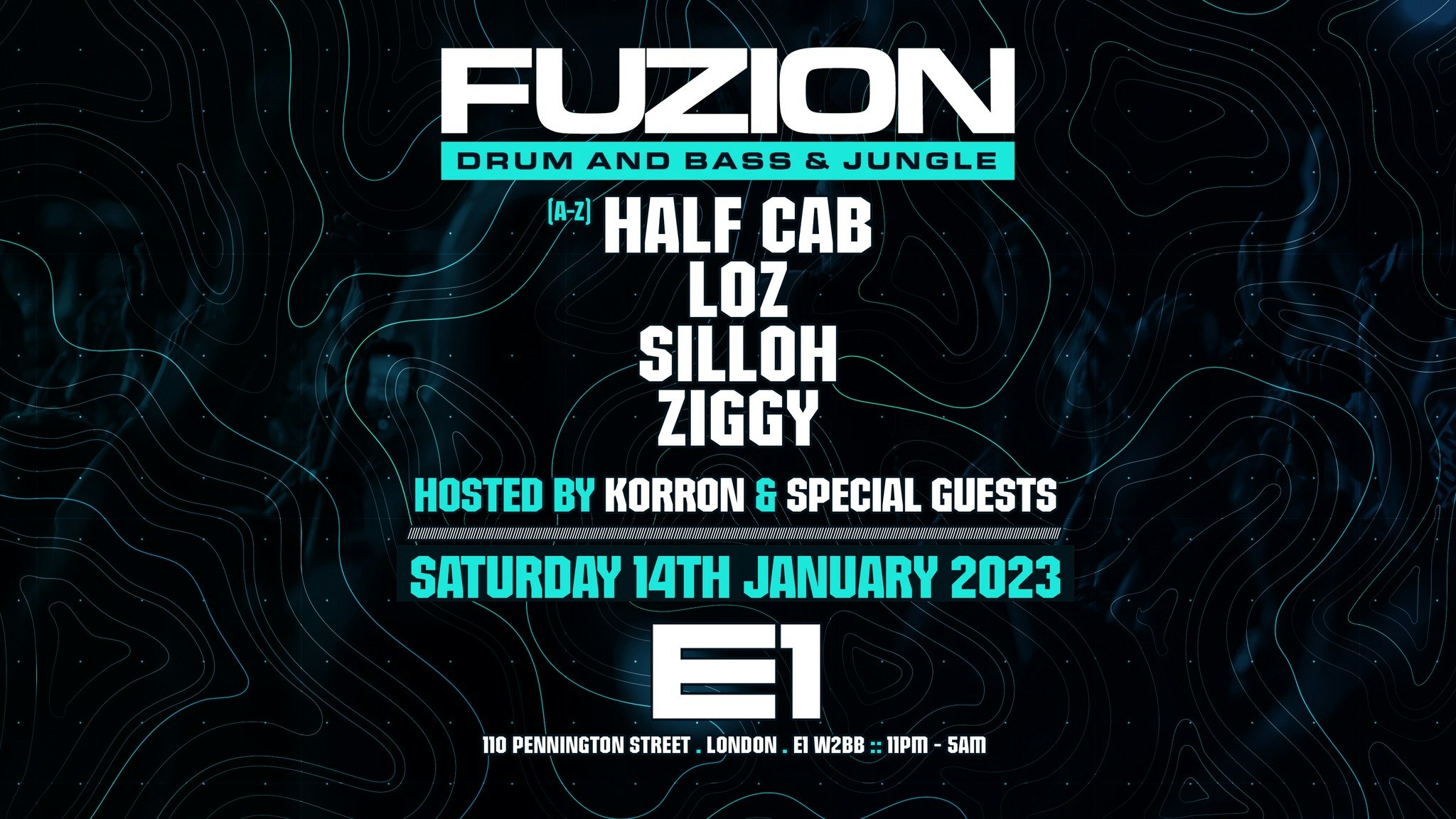 Fuzion – Drum n Bass & Jungle Warehouse Rave | January 14th 2022