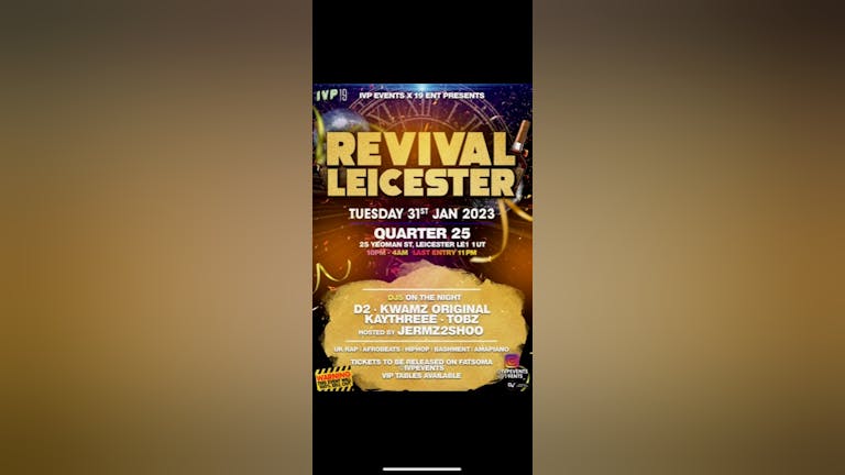 REVIVAL LEICESTER 