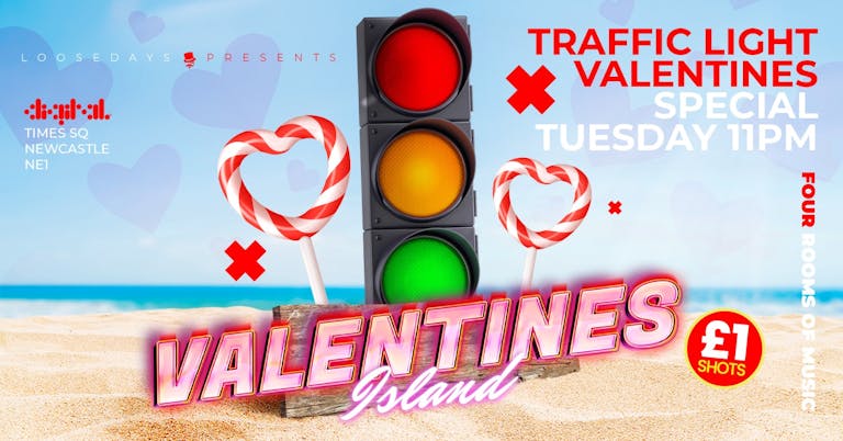 VALENTINES ISLAND KANDI ISLAND SPECIAL! | 4 ROOMS OF TUNES | £1 SHOTS & £1 TICKETS!  | DIGITAL | 14th FEBRUARY