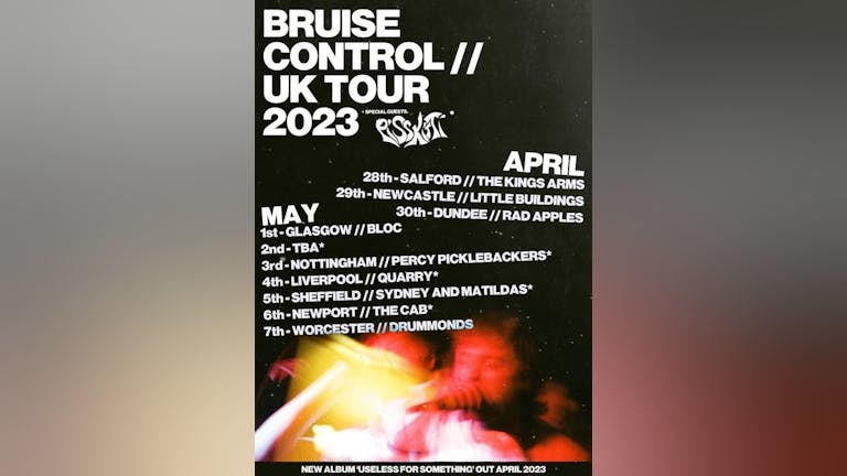 Bruise Control 'Useless For Something' Album Launch