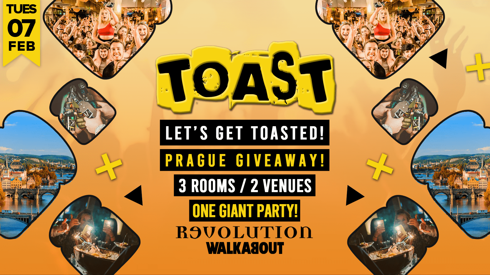 Toast • Prague Giveaway • Revolution & Walkabout