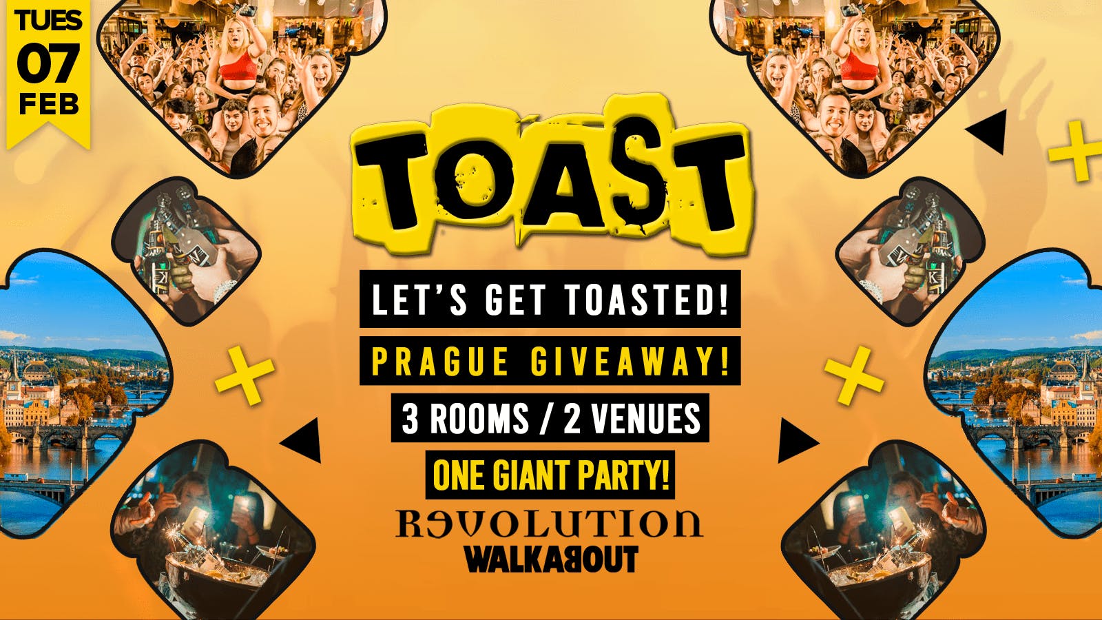 Toast • Prague Giveaway • Revolution & Walkabout