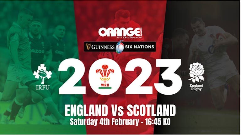 6 Nations: England Vs Scotland - Saturday 4th February 16:45 KO