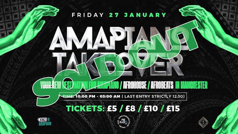 Amapiano Takeover @ Band On The Wall, Manchester