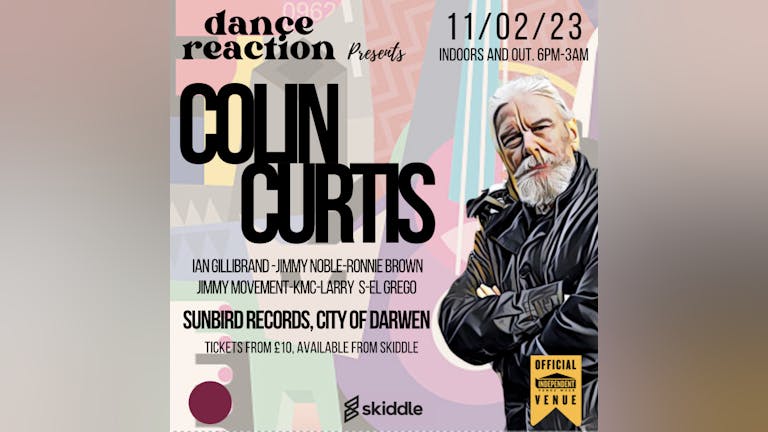 Dance Reaction Presents Colin Curtis 