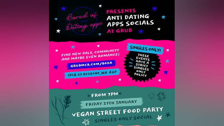 Anti-Dating App Social (Manchester)