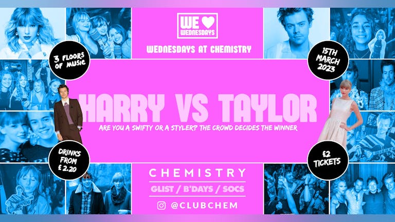We Love Wednesdays  ∙  HARRY STYLES vs TAYLOR SWIFT