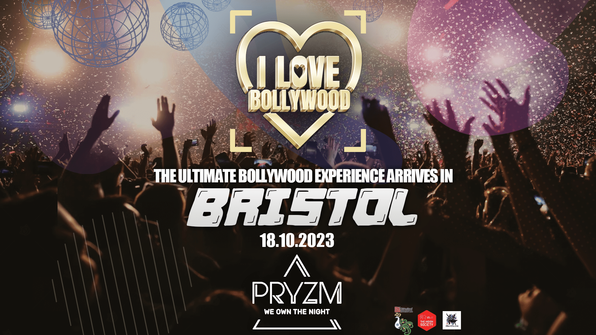 I LOVE BOLLYWOOD BRISTOL – WEDNESDAY 18th OCTOBER