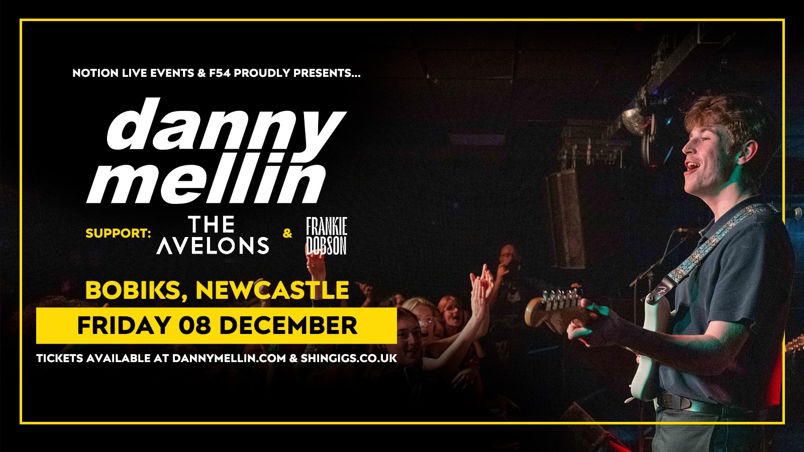 Danny Mellin + The Avelons & Frankie Dobson
