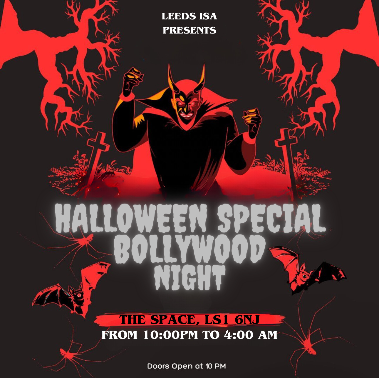 Bollywood Halloween Leeds – Monday 30th October | SPACE Nightclub