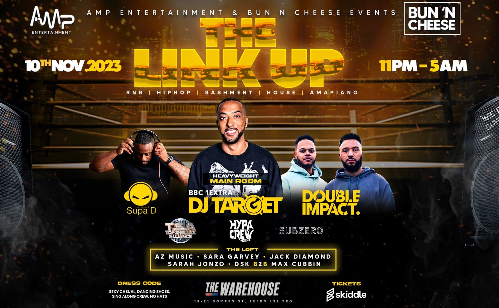 AMP and Bun & Cheese Presents: The Link Up