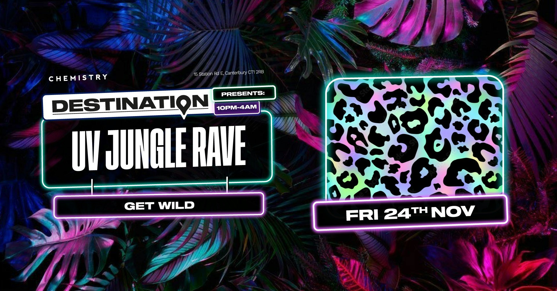 Destination: UV JUNGLE RAVE