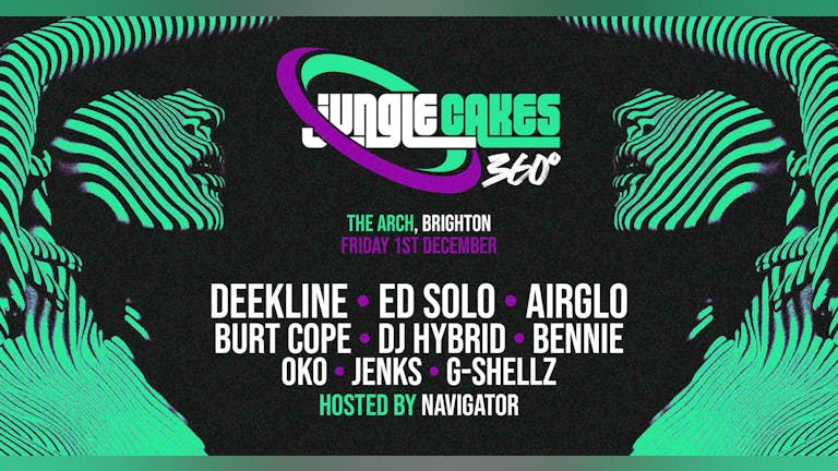 SuperCharged presents Jungle Cakes 360°