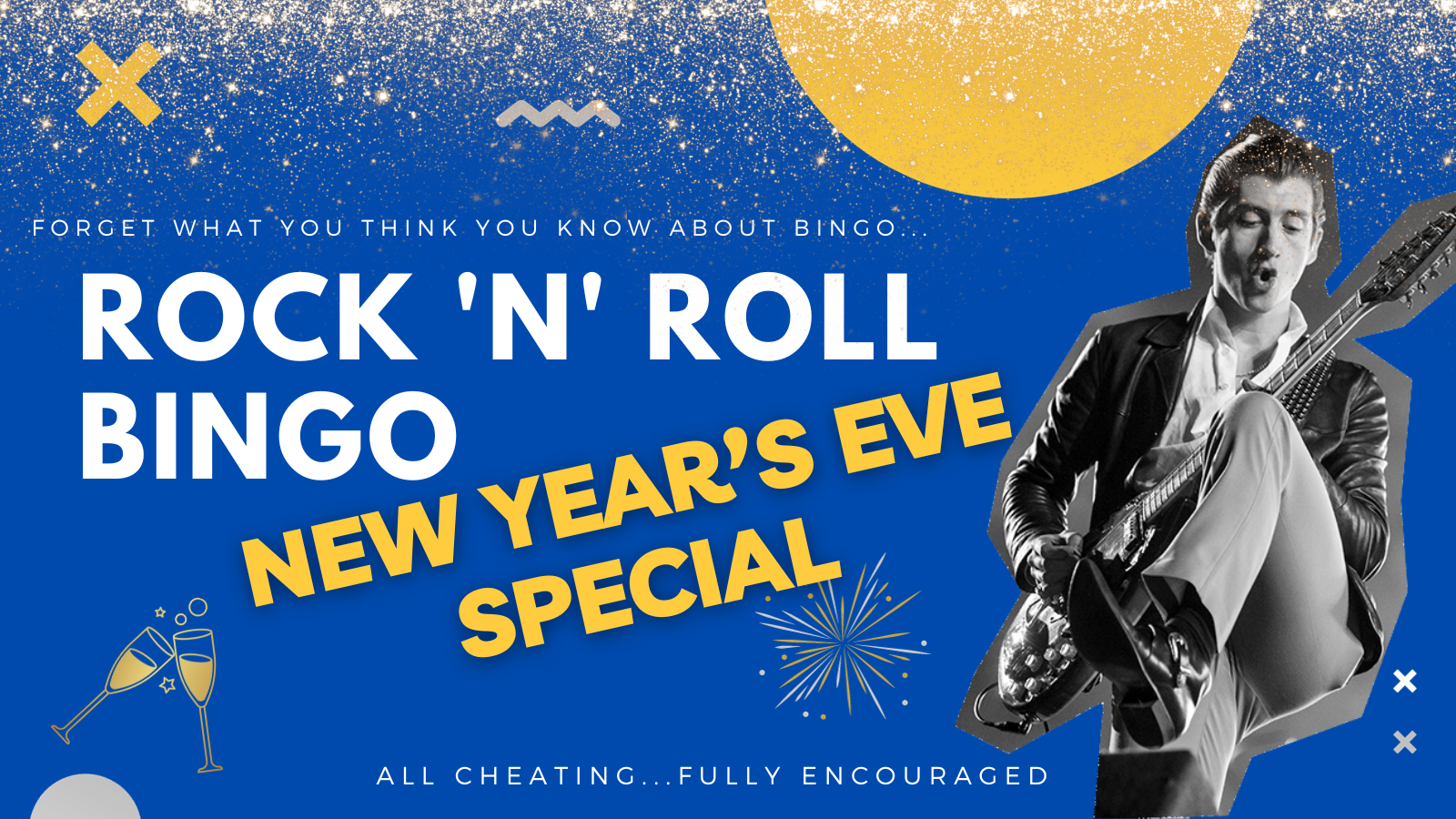 Rock N Roll Bingo @ Jimmy’s (New Year’s Eve Special)