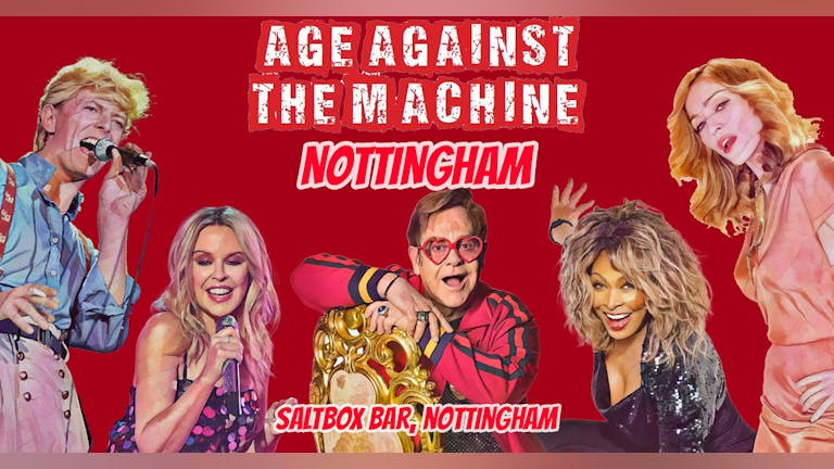 Age Against The Machine - Nottingham 26 Jan.  - April date now on sale