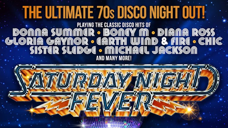🕺The Ultimate 70s Disco Night Out - Saturday Night Fever plus Bee Gees tribute band Staylin' Alive