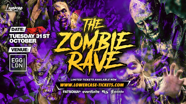 HALLOWEEN 2023 AT EGG LONDON! THE ZOMBIE RAVE ALL NIGHTER!