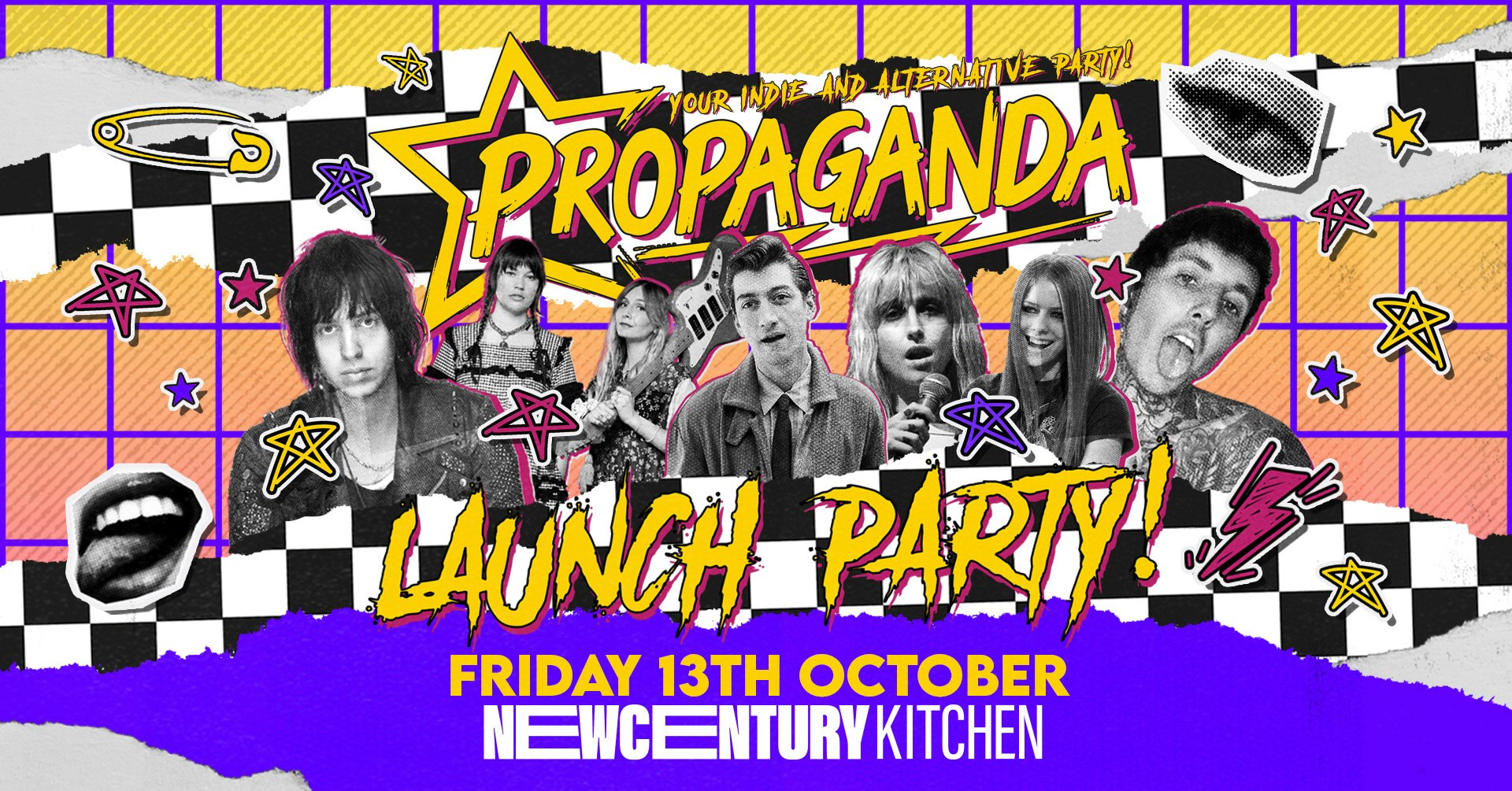 Propaganda Launch at New Century! FREE ENTRY