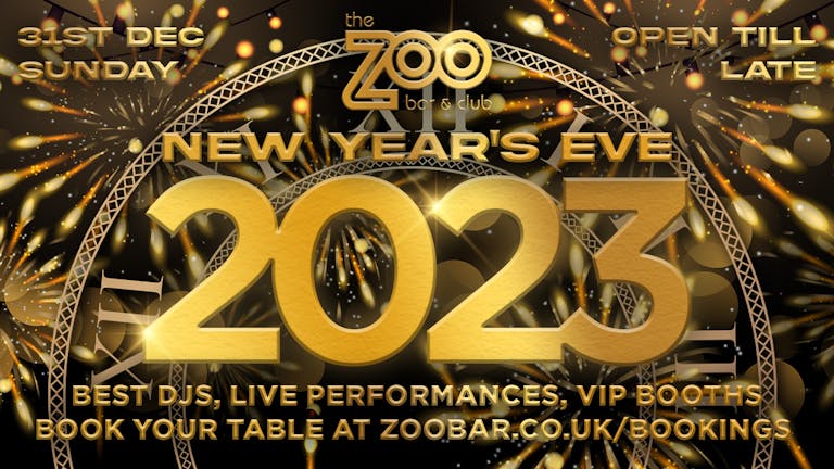 ✨ New Year's Eve at the Zoo Bar!