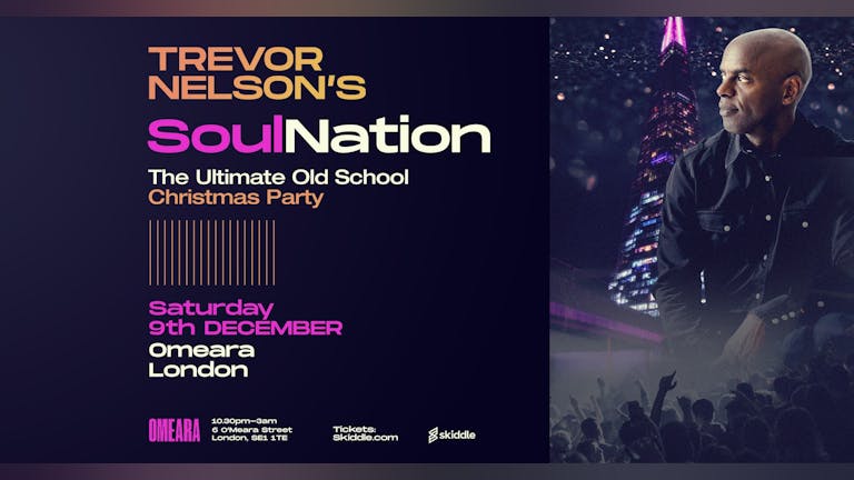 Soul Nation LONDON Christmas Party  - Saturday 9th Dec 2023
